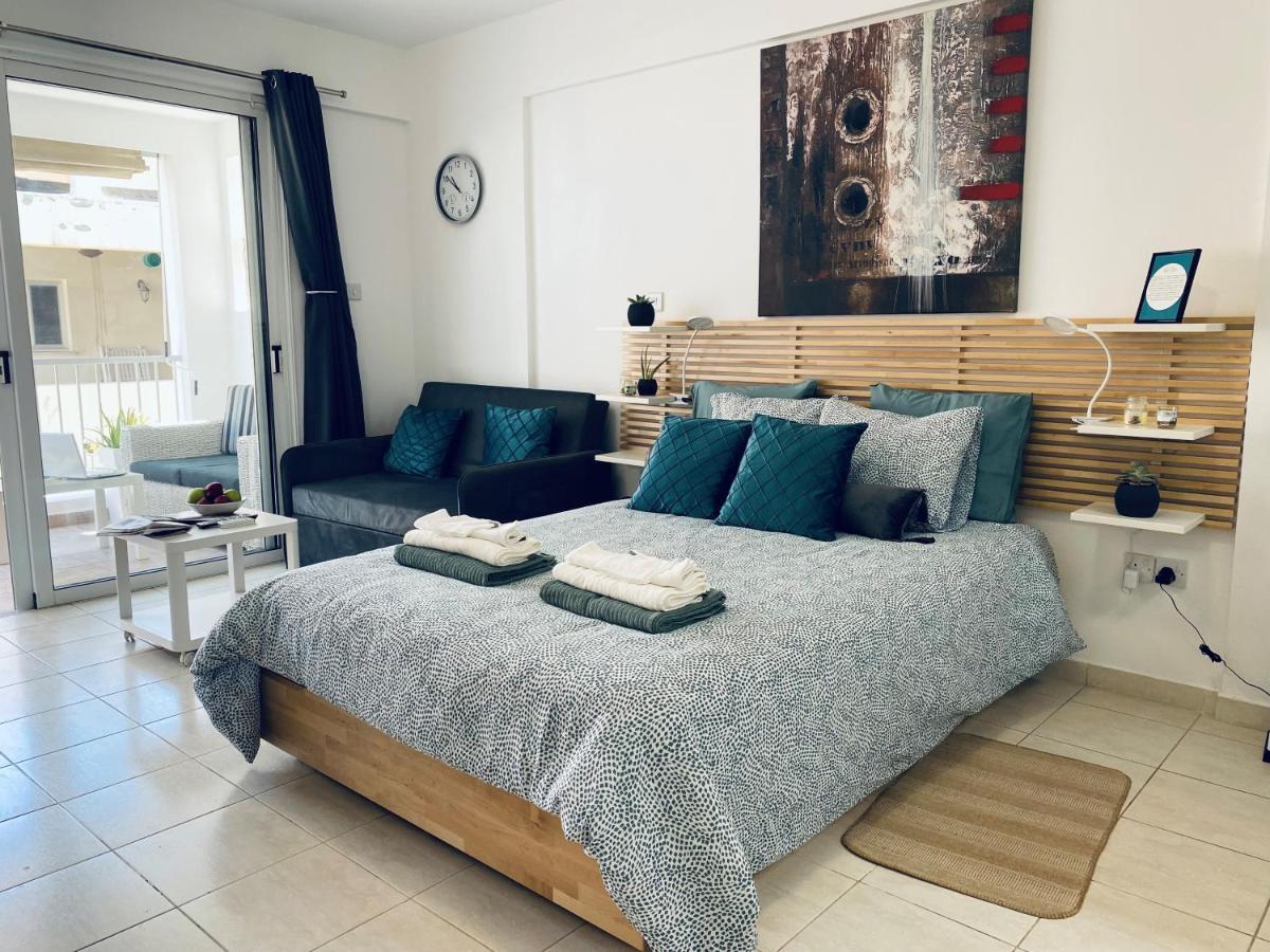Ev Zin:Cozy, Newly Rennovated, Studio, Swimming Pool B102 Paphos Exterior photo